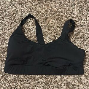 Vuori Black Sports Bra